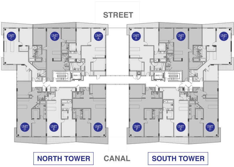 Kai at Bay Harbor Condos 5th Floor floor plan layout