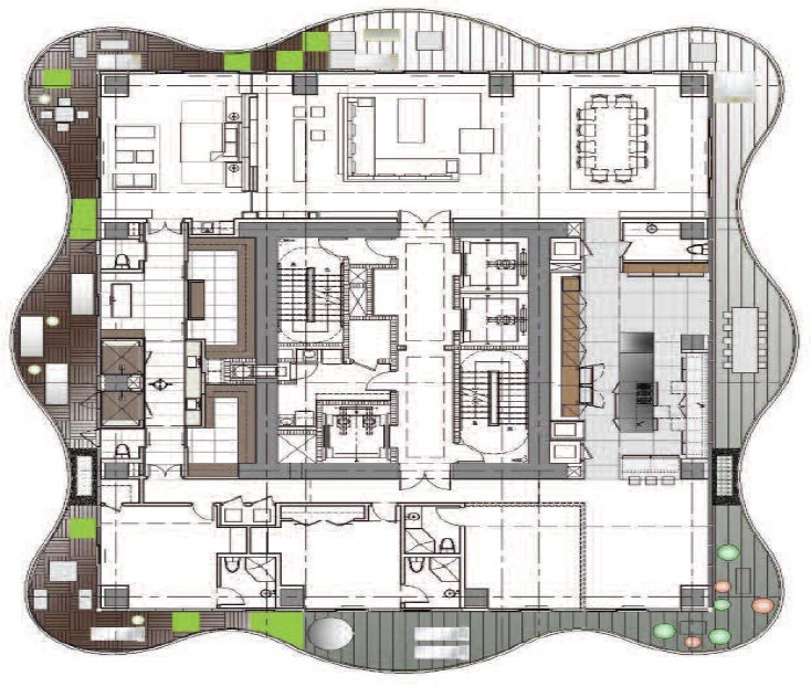 The Regalia Miami Condominium Floorplan